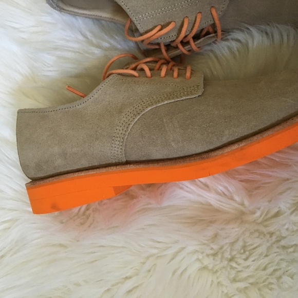 walk-over suede leather lace-up shoes - Picture 6 of 8